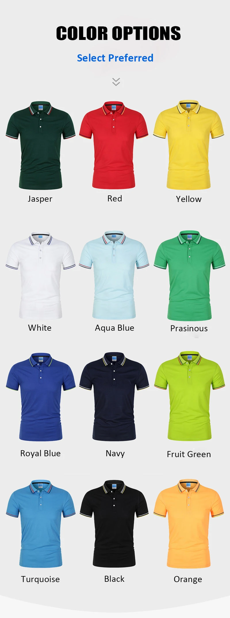 Short-Polo-Shirts-Color-Options--Only-Claler