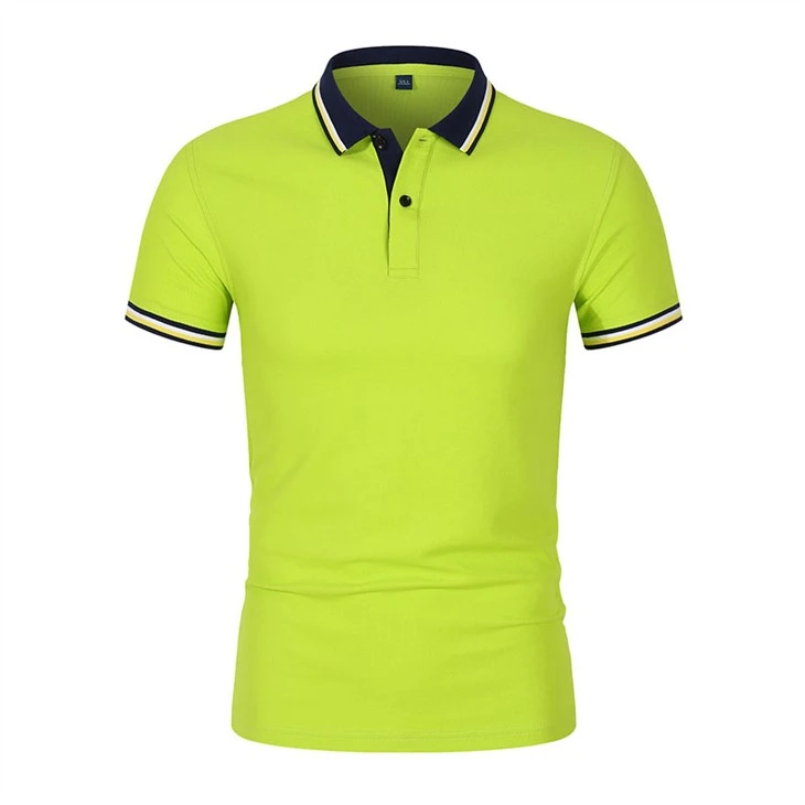 5 Sustainable Recycled PET Unisex Polo Collar T-shirt Sports - Only Claler