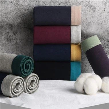 Box Set 100% cotone tinta unita tronchi da uomo